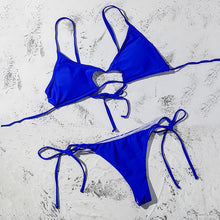 Load image into Gallery viewer, BOOST Cole Top x Long Tie Cheeky Bottom