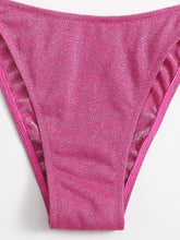 Load image into Gallery viewer, BOOST Shimmer Triangle Top x String Cheeky Bottom