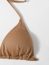 Load image into Gallery viewer, BOOST Shimmer Triangle Top x String Cheeky Bottom