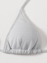 Load image into Gallery viewer, BOOST Shimmer Triangle Top x String Cheeky Bottom